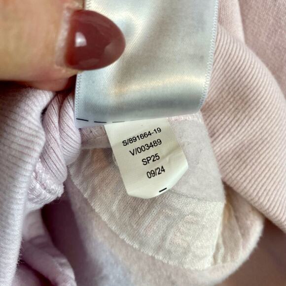 Athleta Forever Fleece 1/4 Zip Sweatshirt in Shell Size XL. - Picture 8 of 16